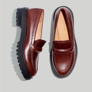 Madewell Bradley Lugsole Loafer in Leather